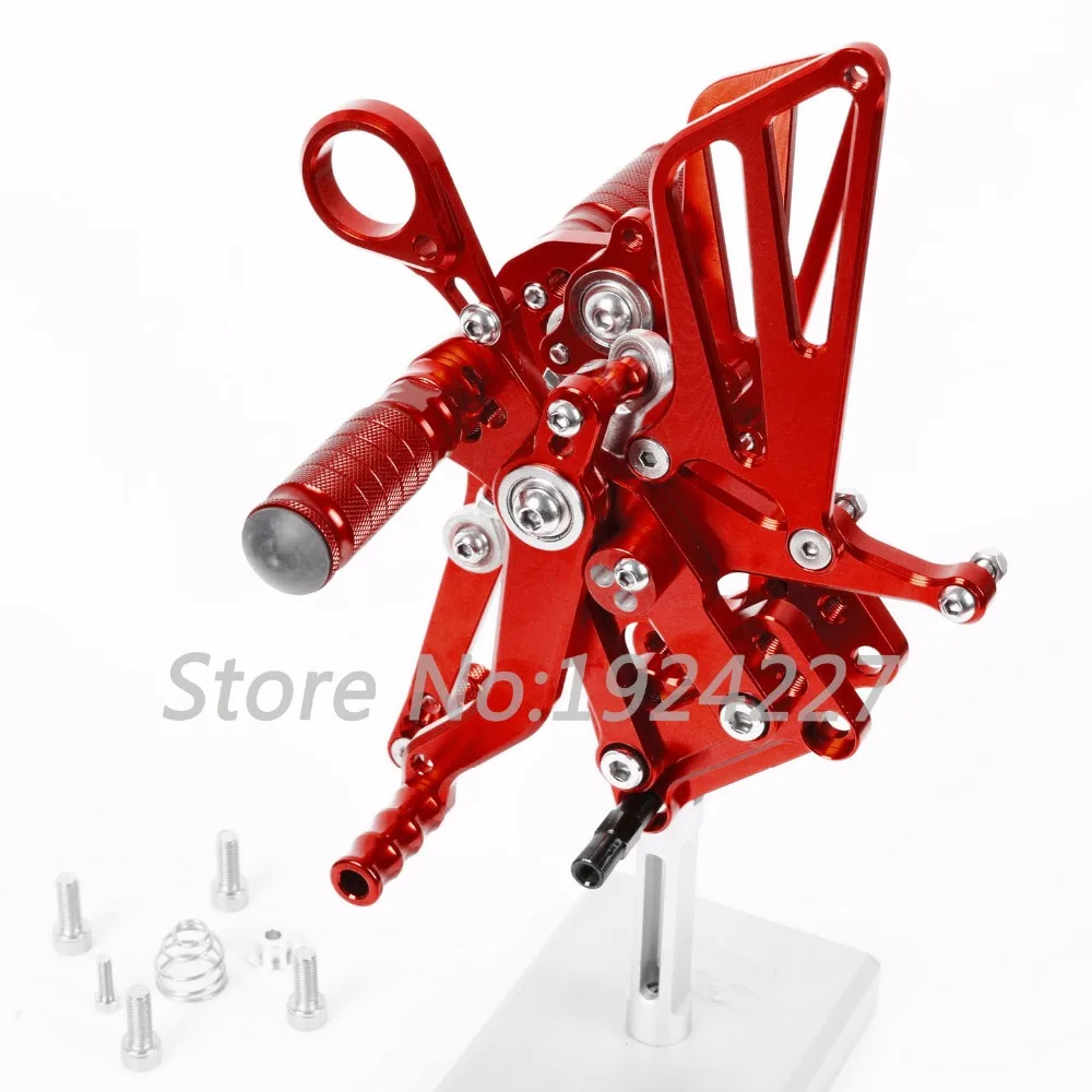 8 видов цветов CNC Rearsets для BMW S1000RR 2012-2014 задний комплект мотоциклетные регулируемые