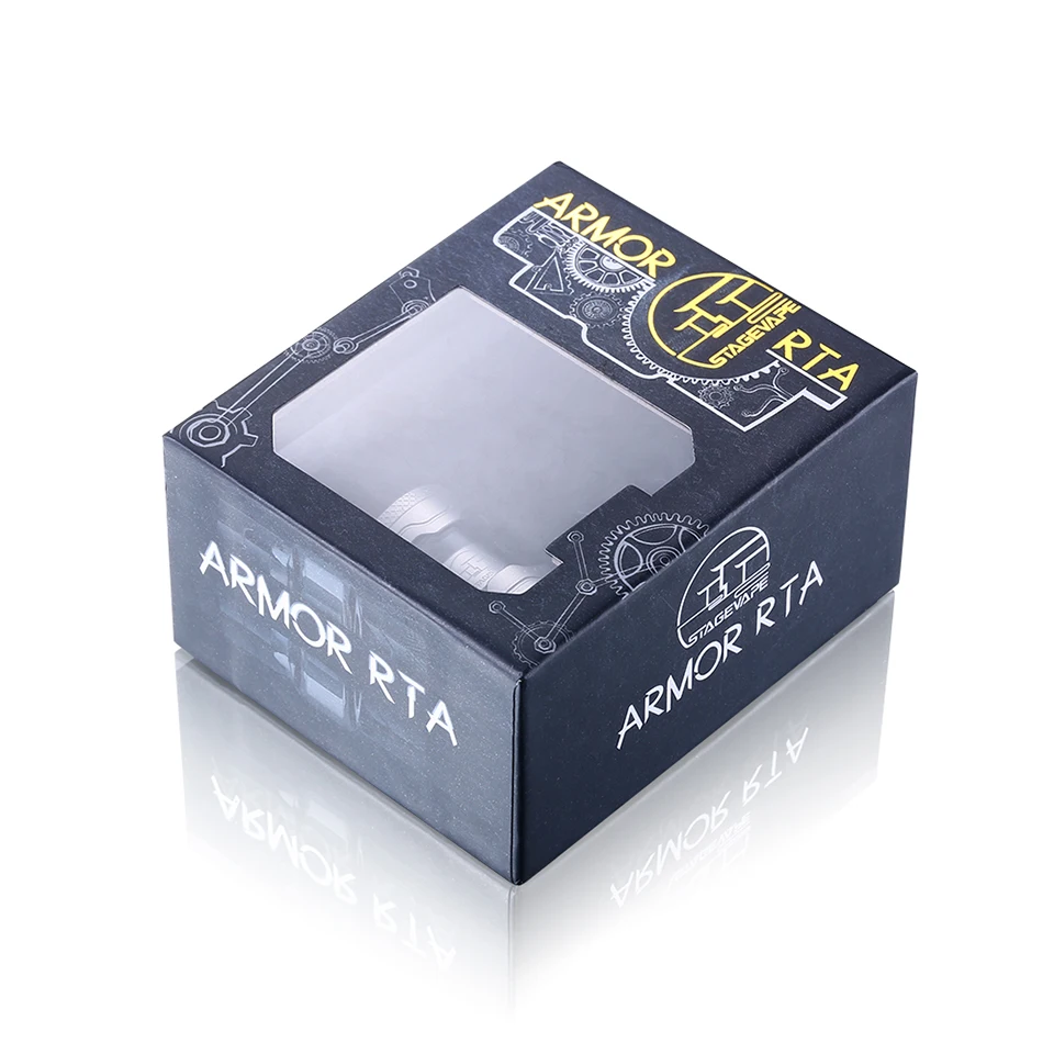 2019 Оригинал StageVape armor RTA 25 мм с электронной жидкостью 3 мл одной катушкой