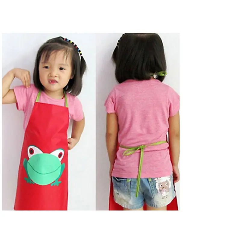 1 шт. Высокое качество Детские Водонепроницаемый бытовой Мультфильм нагрудник