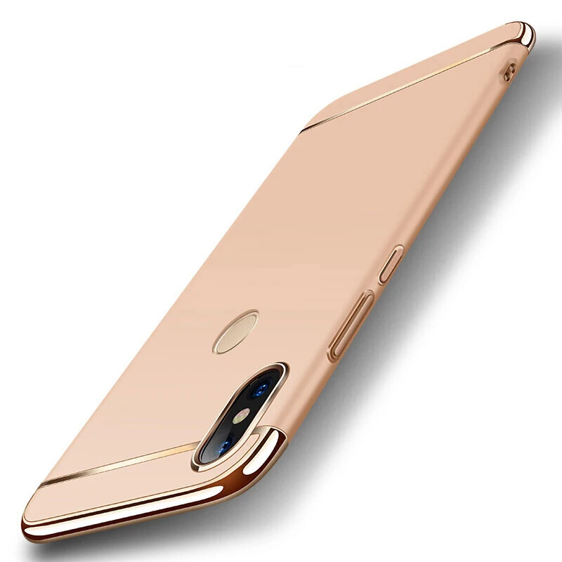 For Xiaomi Mi8 Case Mofi Lite Cover Hard Back Luxury Capa Coque Funda Mi 8 Black Red Gold |
