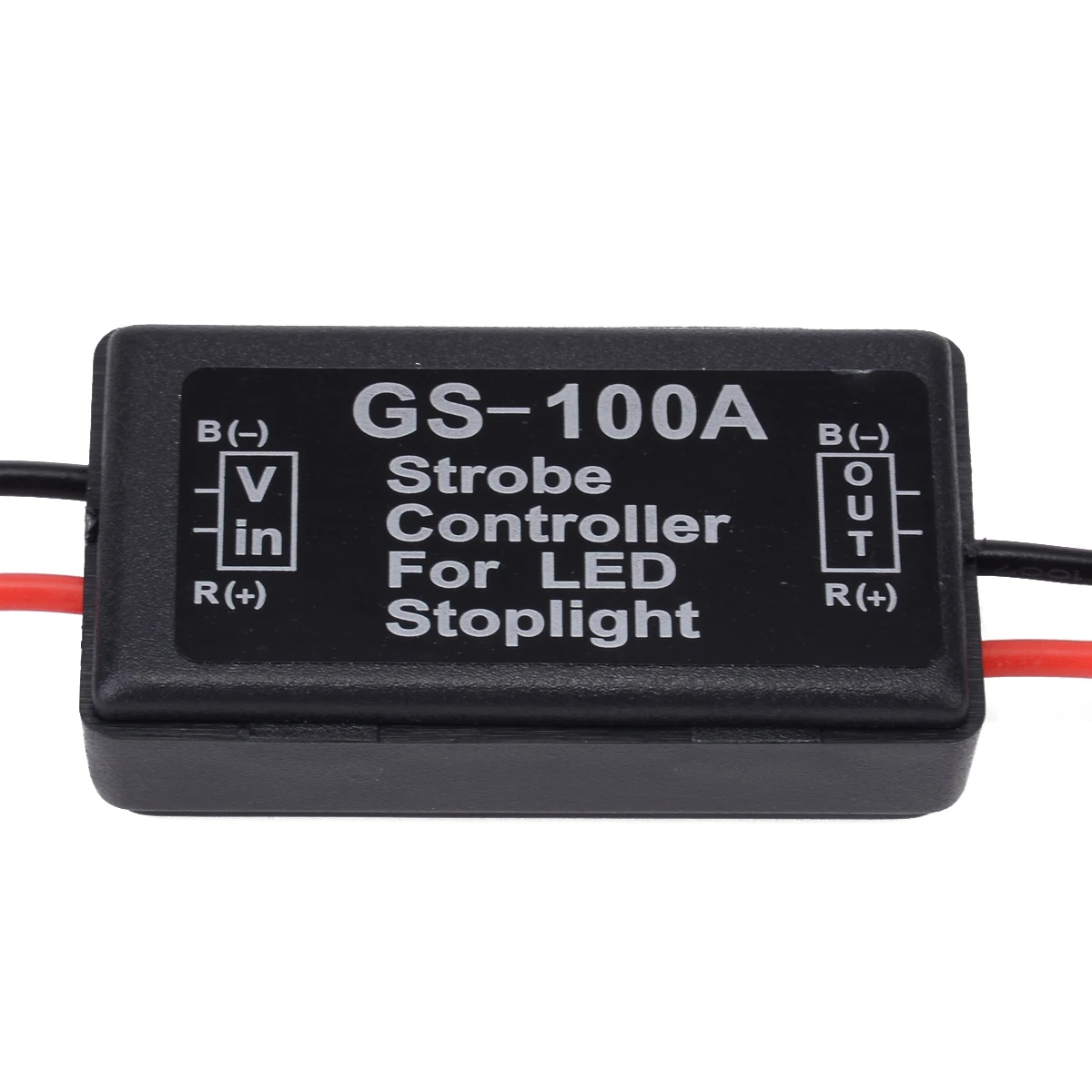 Mayitr 1 шт. 12V Водонепроницаемый контроллер вспышки GS 100A мигалка Модуль коробка для
