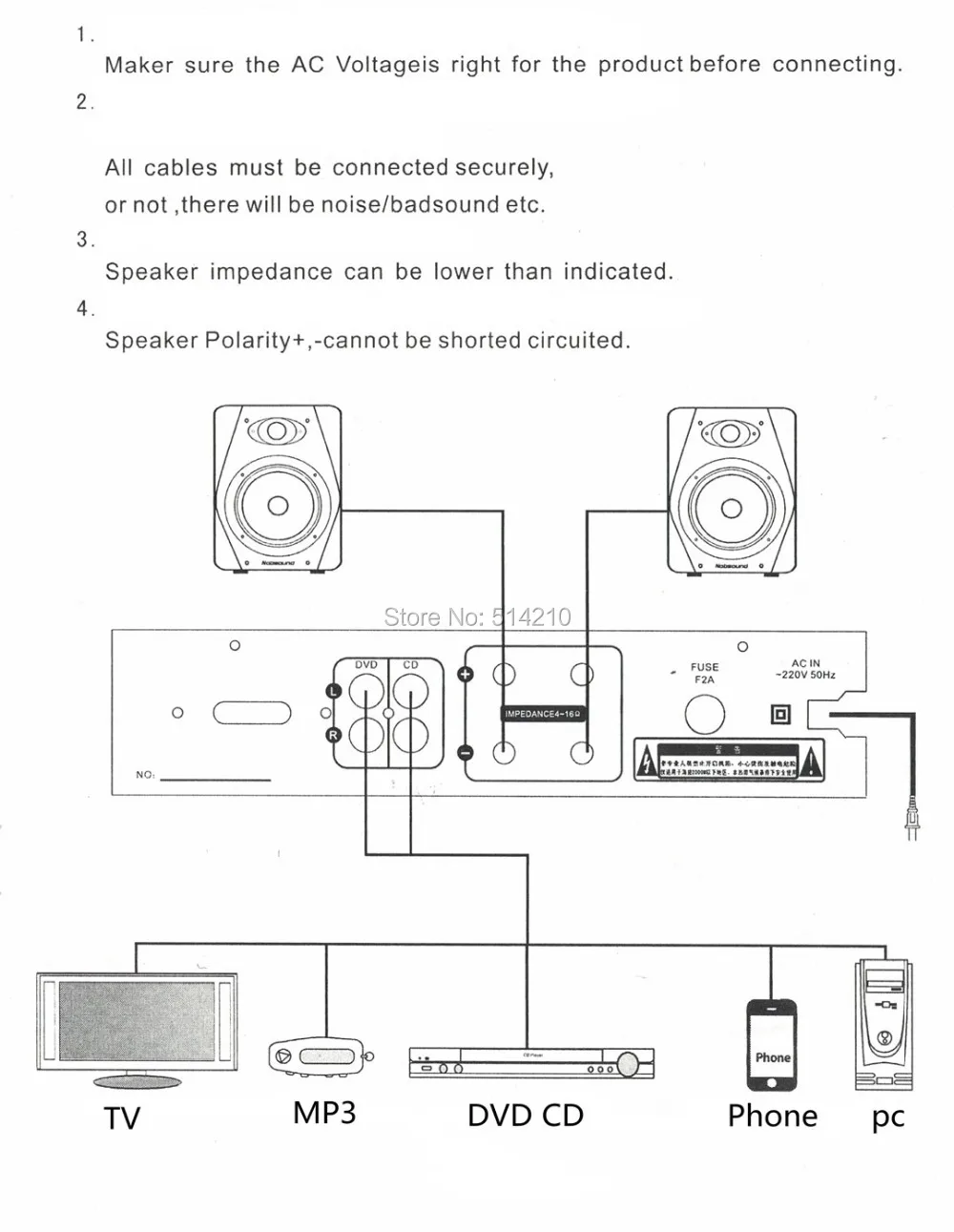 Новое поступление роскошный Nobsound MS-30D hifi трубка bluetooth Поддержка Usb музыкальный усилитель Обновление от MS-10DMKII