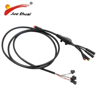 waterproof main cable for electric bike connect with display brake lever controller 4 in 1 electric wire