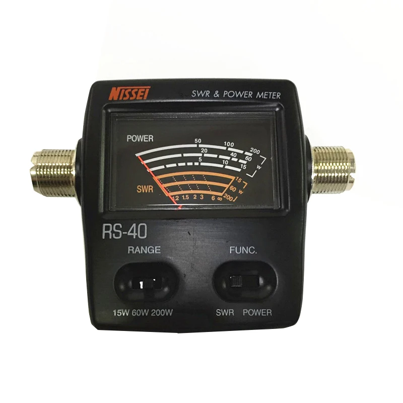 Nasheng NISSEI RS 40 стоячий волновой измеритель мощности RS40 UV двухдиапазонный SWR метр