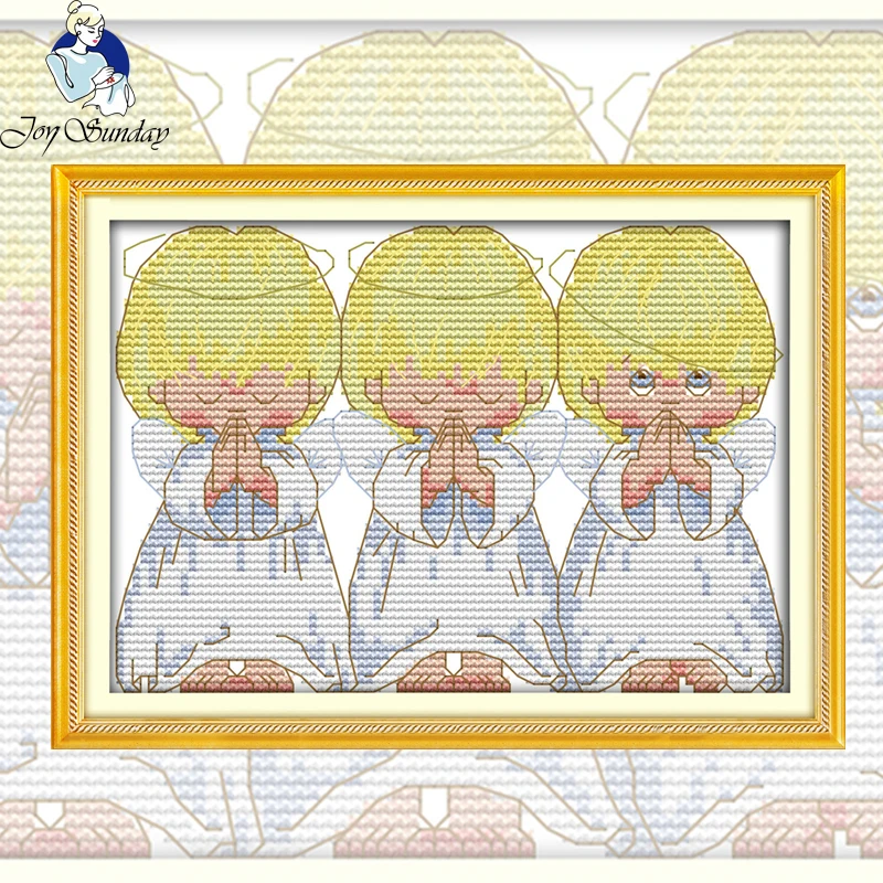 Радость воскресенье Рукоделие сделай сам DMC Вышивание наборы для ухода за кожей