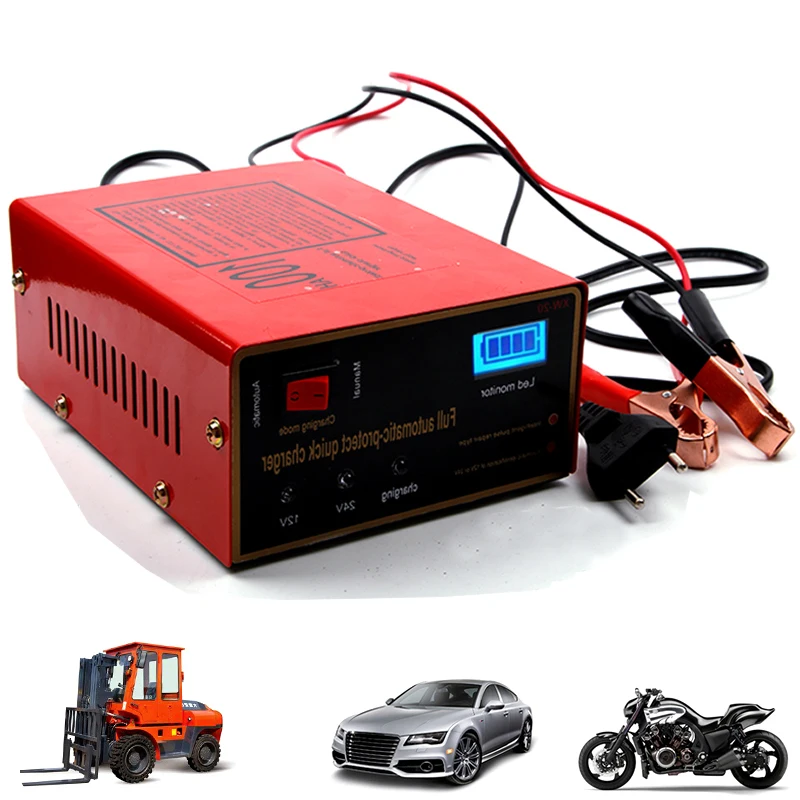 Автомобильное зарядное устройство электрический умный свинцово кислотный