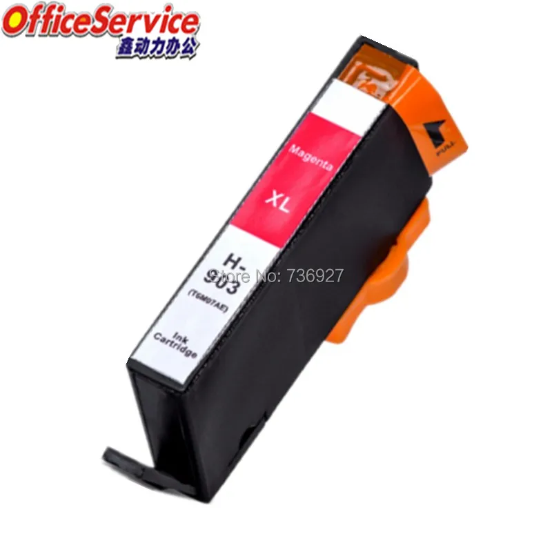 1 черный совместимый чернильный картридж для HP903 hp907 903 907 костюм Officejet Pro 6975 6976 6963 6968