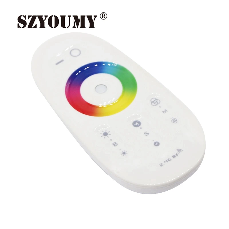 SZYOUMY Беспроводной RF 2 4G сенсорный экран пульт дистанционного управления LED RGB