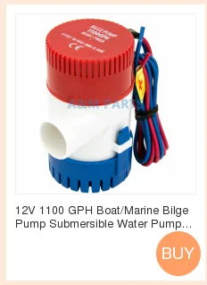 12V 4700 Гал морской Трюмная помпа лодка Водяной насос яхта погружной насос