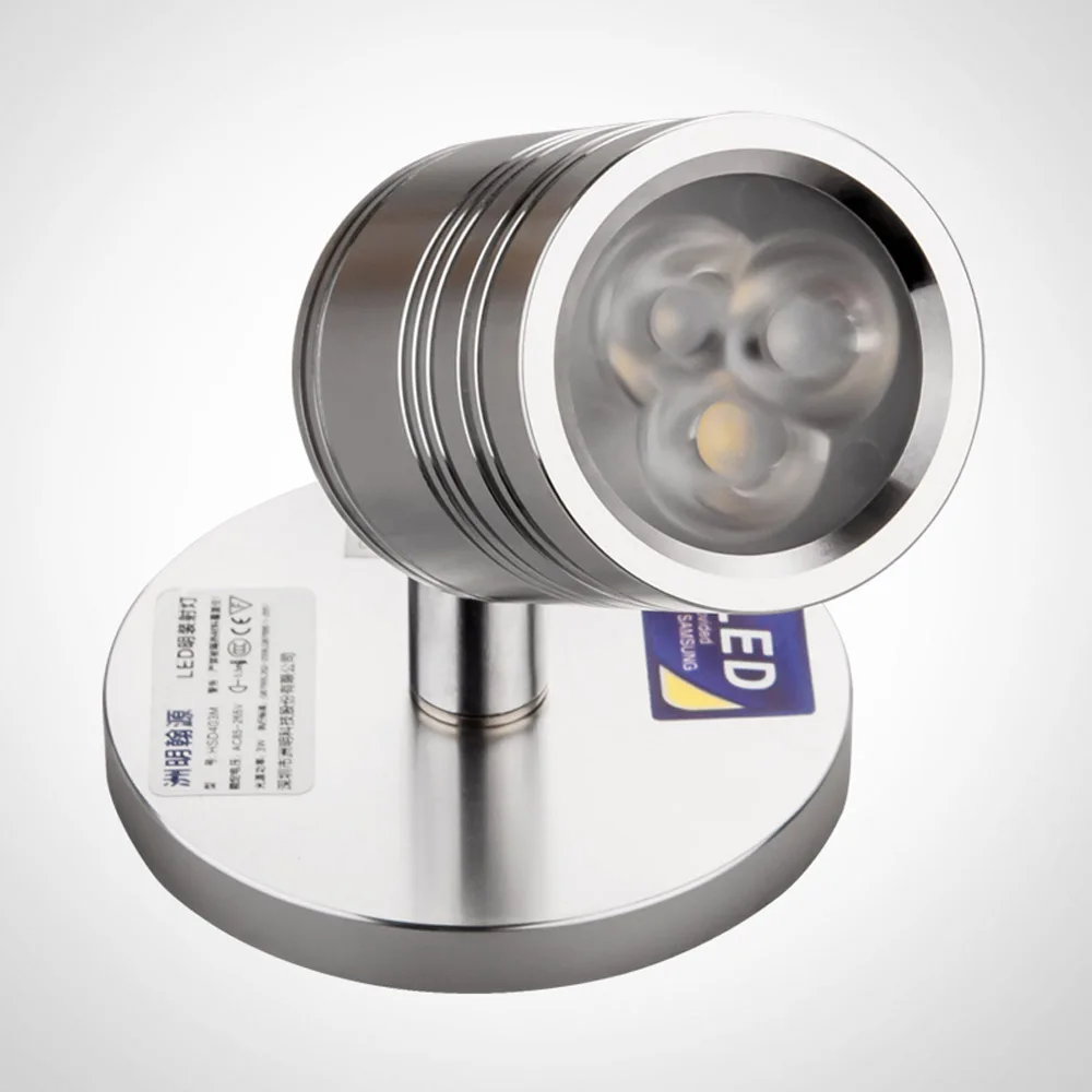 Современные 3 Вт светодиодные коридорные светильники потолочные встраиваемые