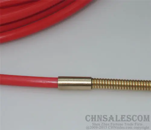 CHNsalescom BINZEL стиль PTFE с латунным вкладышем и терминалом Cooper 1 0 2 мм провод 4 м 13
