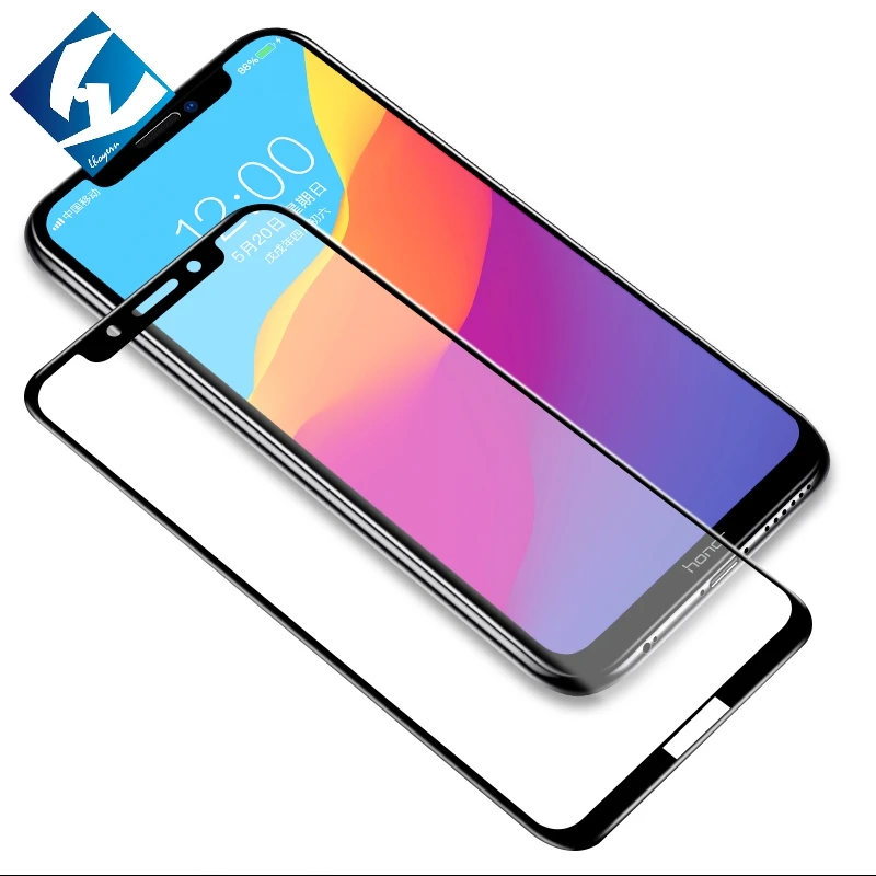 9 H полный экран закаленное стекло для huawei Honor Play Защитная пленка Взрывозащищенный