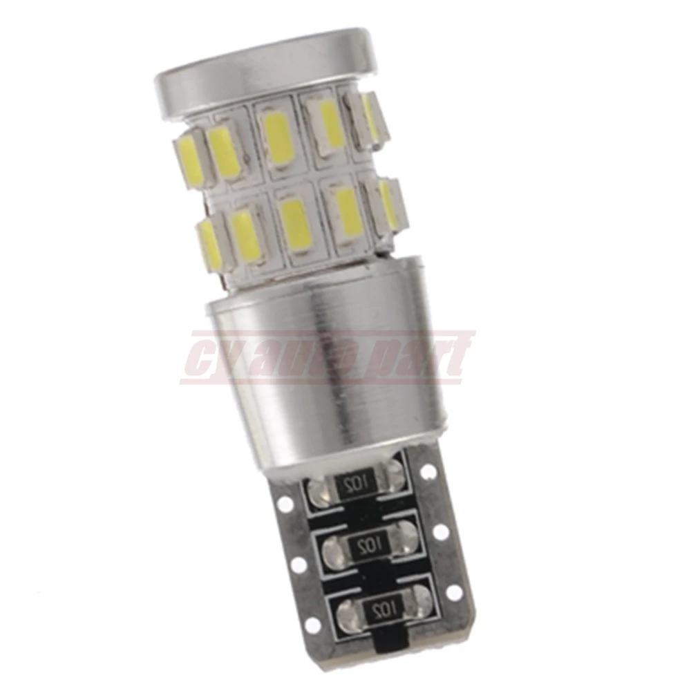 Новый 2x T10 194 168 W5W Авто 3014 30 светодиодный белый Canbus светильник номерного знака для