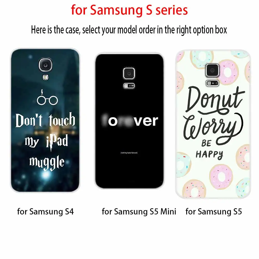 Футляр для телефона с рисунком фразы-пословицы для Samsung Galaxy S8 S9 S10 S20 S21 Plus Uitra Lite Ultra Cover S10E S7 Edge 5G.