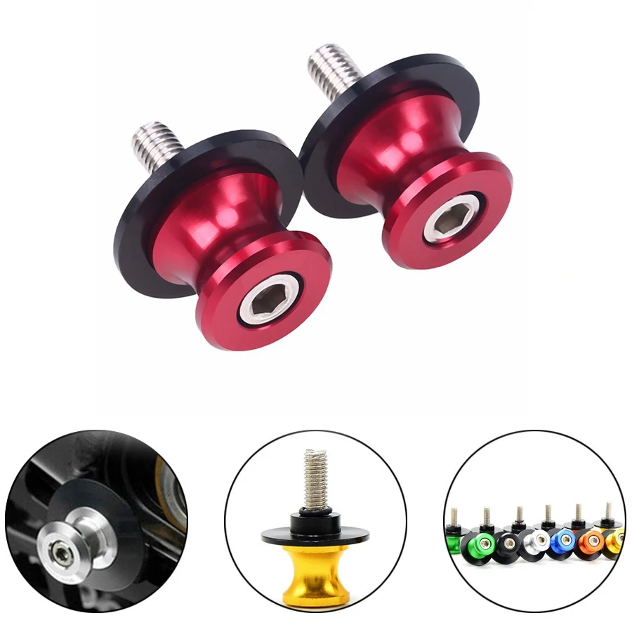 

8mm CNC Motorcycle stand screws Swingarm Spools slider Universal For Honda CBR 600 900 954 1000 RR hornet 600