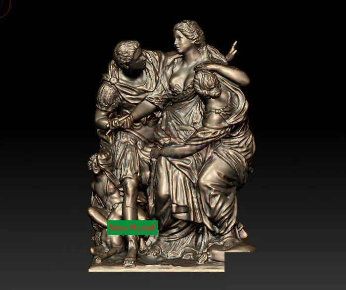 Модель 3D модель рельеф STL формат файла богини милосердия арье и плод | Инструменты