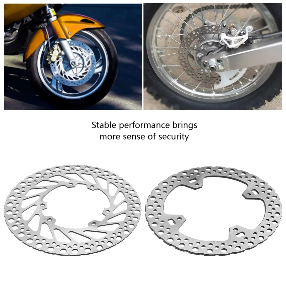 

240mm Motorcycle Rear Brake Disc Rotor Front Rotor Brake Disc for Honda CR125 CR250 2002-2008 CRF250 CRF450 2002-2017