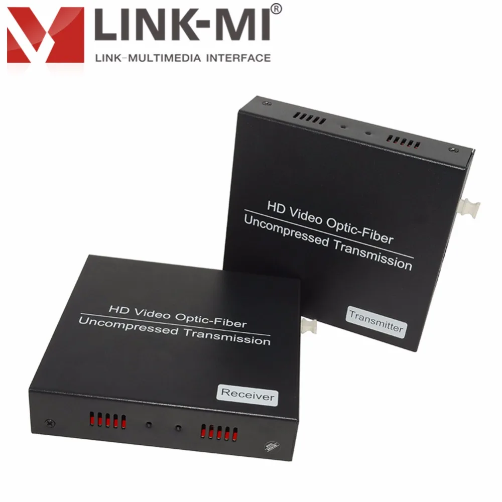 LINK-MI LM-THF107D RS232 аудио DVI через волоконно-оптический расширитель 1 км 1080p сигнал на