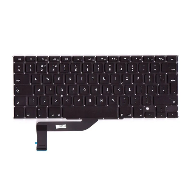 Новая английская клавиатура для Macbook Pro Retina 15 дюймов A1398 Late 2012/ранняя 2013 mc975 mc976 |