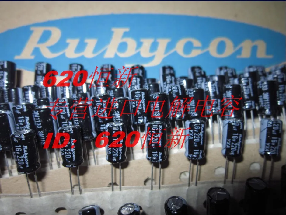 Оригинальный новый 100% 16V220UF япония 220 мкФ 16 В 6 X 11 yxa 105 град. оригинальной коробке|box