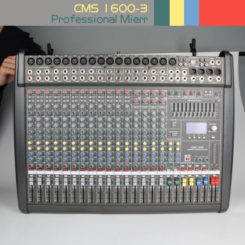 CMS1600 3 профессиональный звуковой микшер консоль сценическая Вечеринка группа
