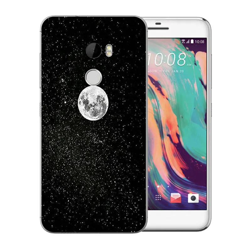 Чехол для телефона 5 дюймов HTC One X10 Space World Pattern Funda X 10 Мягкая силиконовая задняя