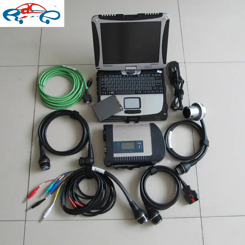 WIFI mb star c4 sd connect diagnosis + win7 SSD MB SD C4 V2020 12 программное обеспечение вращающийся экран