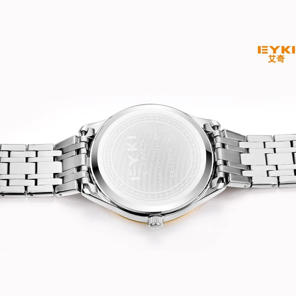 Часы EYKI мужские кварцевые из нержавеющей стали|moon and star|watch brand menwatch men |