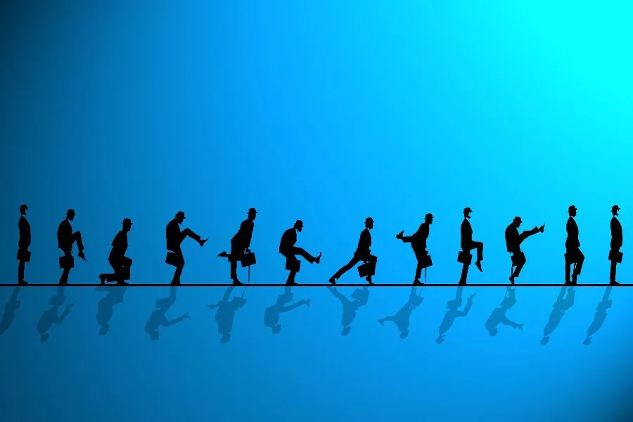 Синий Пайтон Юмор смешные ткань Шелковый плакат печати украшение дома B0420 26|poster