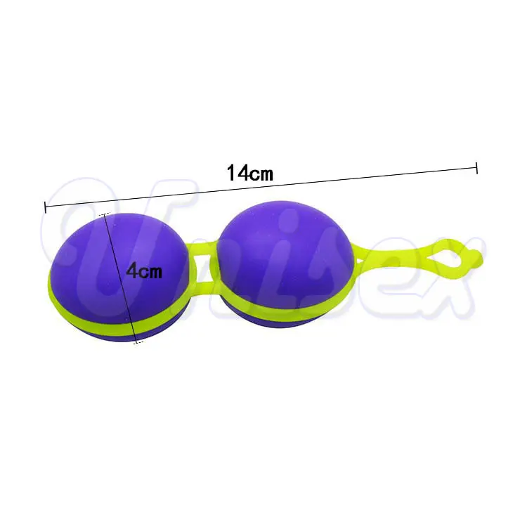 Silicone Detachable Double Soft Pleasure Balls Women Sex Toys Ben Wa Unisex Anal Products |