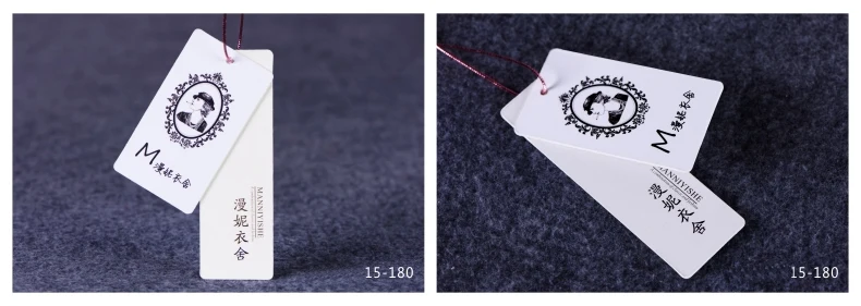 Оптовая продажа индивидуальные буквы логотип в шрифте подвесная бирка этикетка