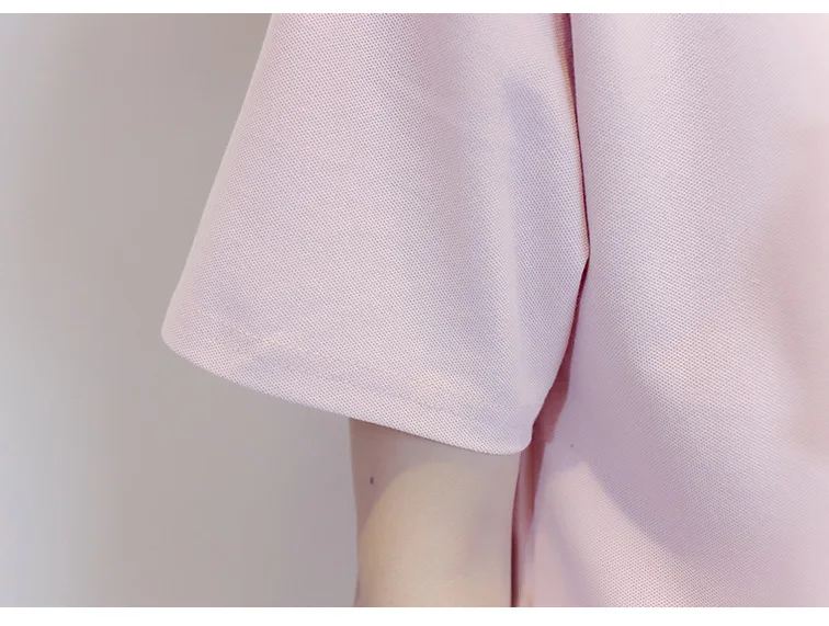 Новинка Хлопковое платье для беременных с коротким рукавом летняя однотонная