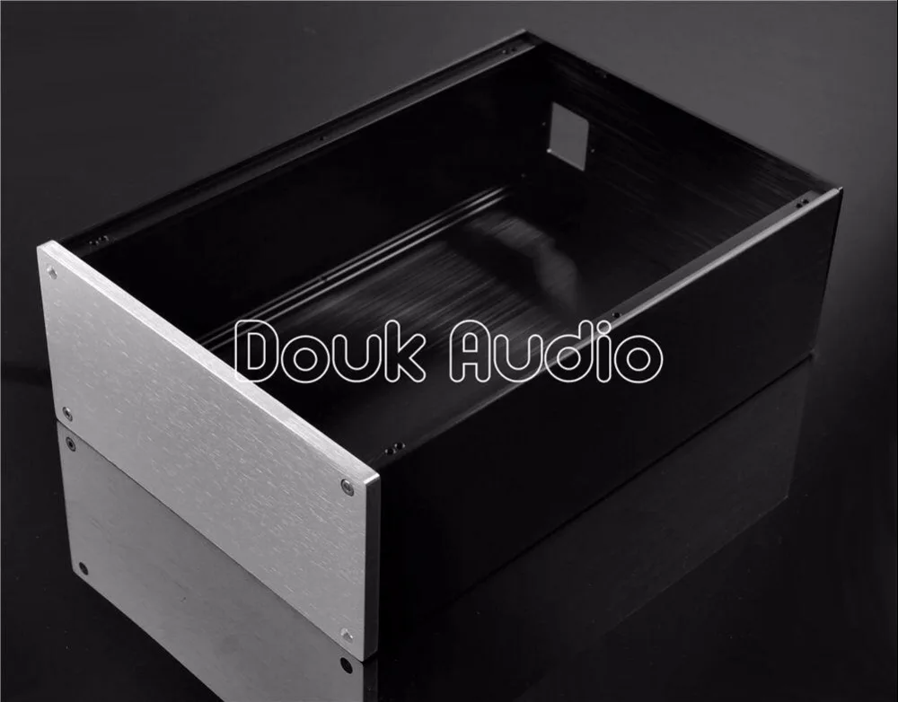 Алюминиевый корпус усилителя Douk Audio Pre Amp Box PSU чехол|amplifier enclosure|aluminium chassisaudio aluminum