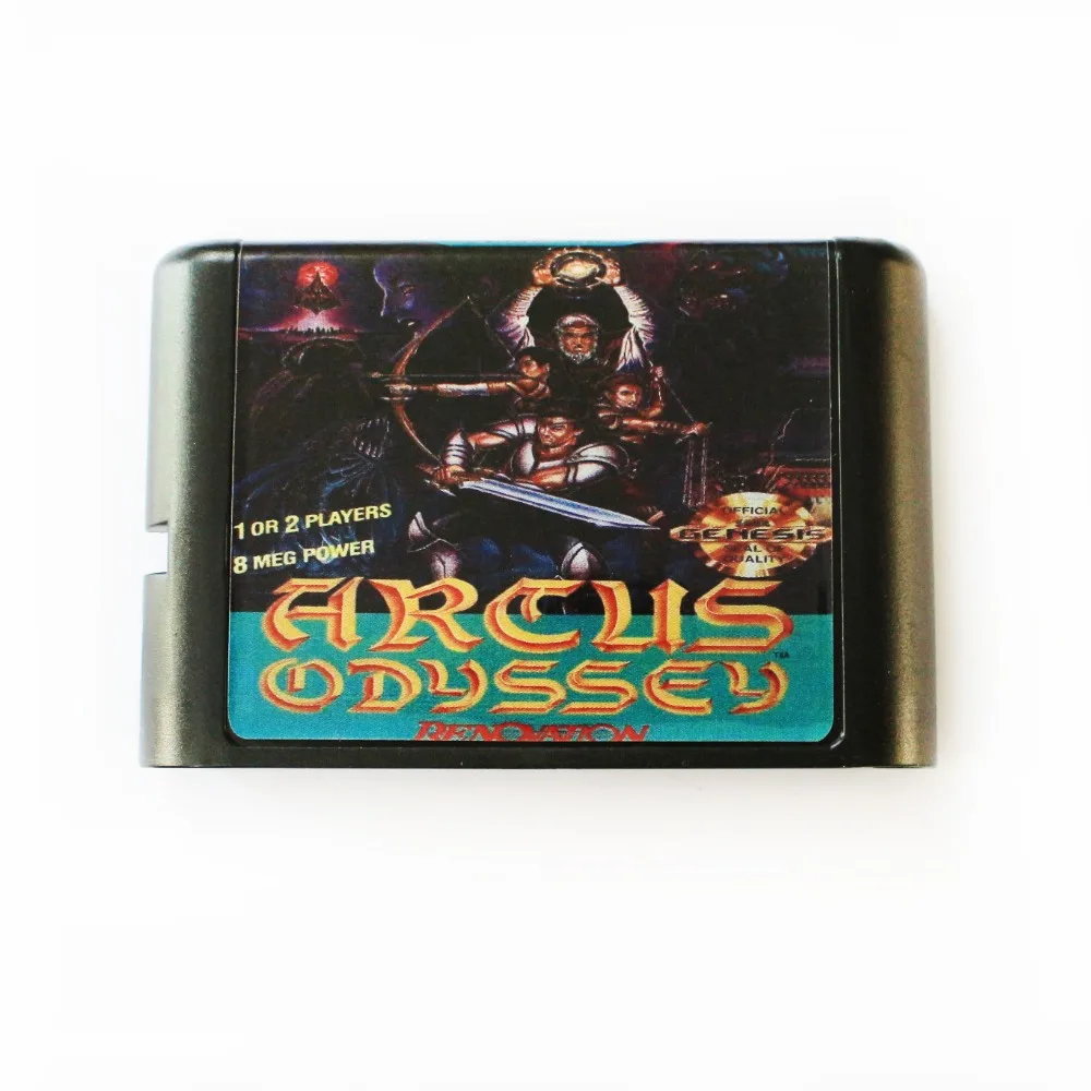 

Arcus Одиссея 16 бит MD карточная игра для Sega игры SEGA Mega Drive для Sega Genesis