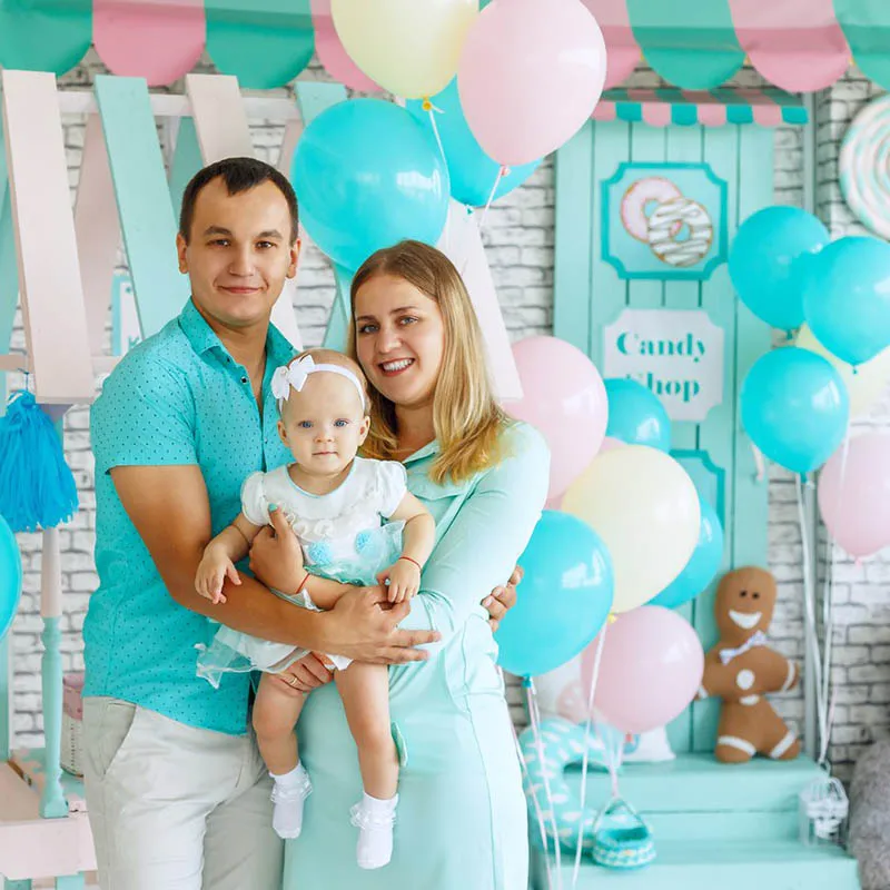 Шары воздушные мятно зеленые или белые латексные 30 шт.|Воздушные шары и