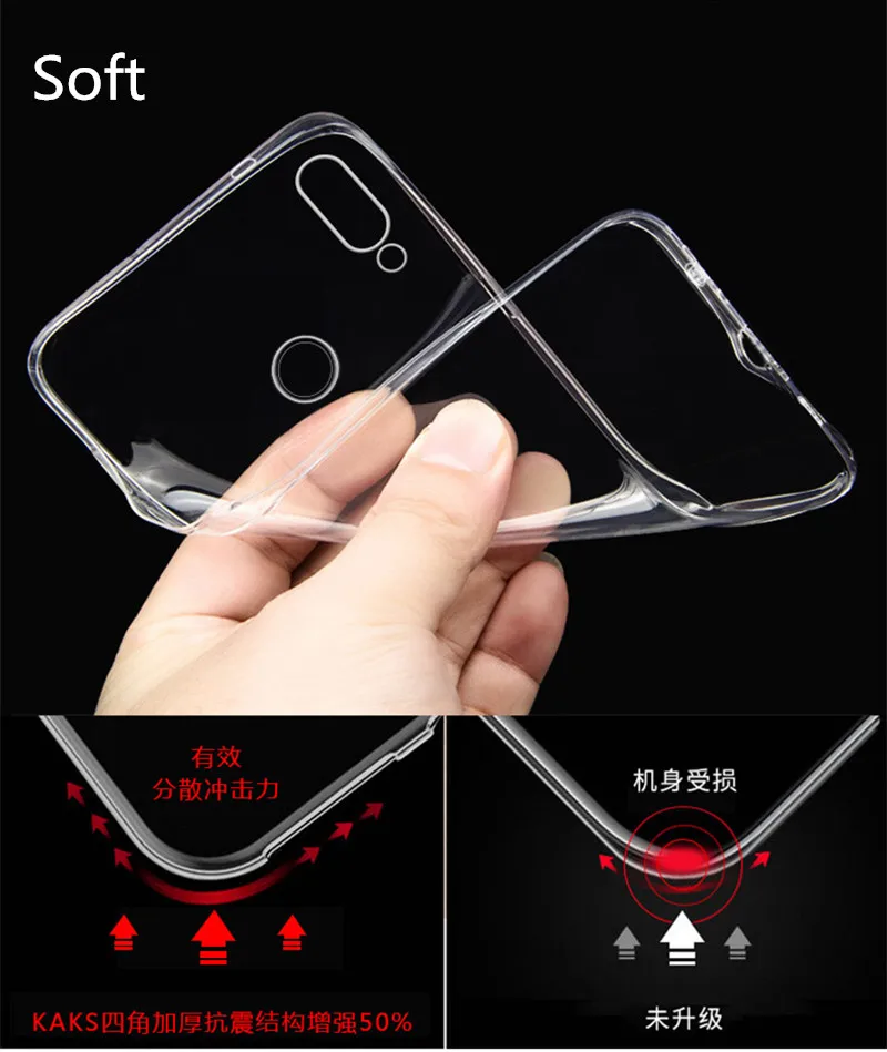 Мягкий бампер чехол для телефона huawei p smart Y9 Y5 Y6 Y7 Prime P20 Pro honor 9 lite чехол 7a honor 20 view 10