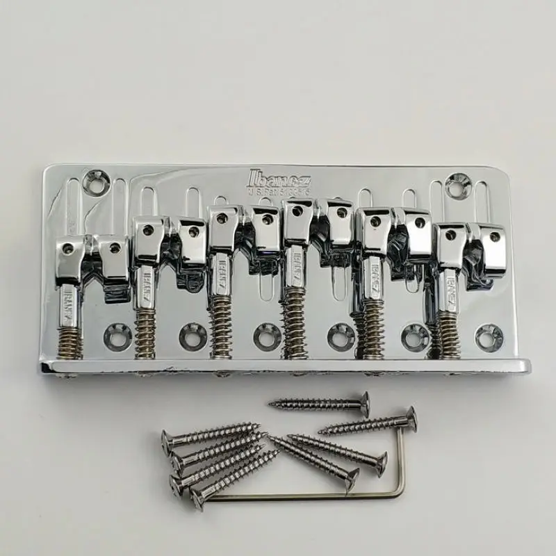 Высококачественный 6 Струнный мост для бас гитары хром|bass bridge|electric bass bridgebridge |