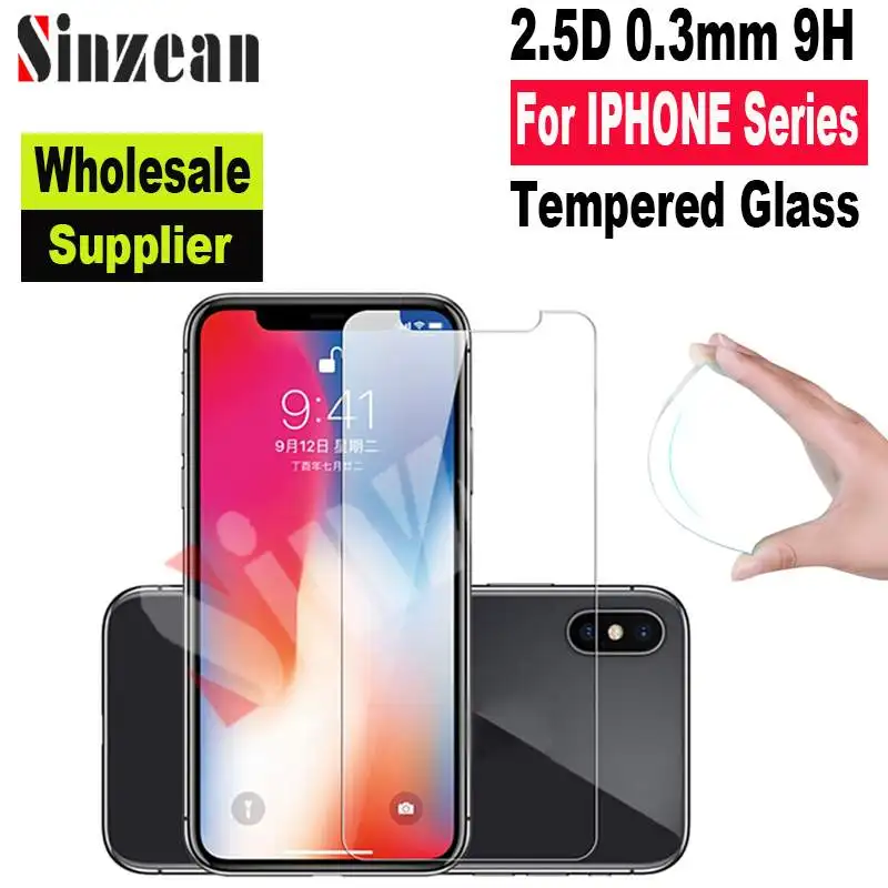 50 шт для IPHONE 12 Pro Max/XS MAX/XR/678 плюс 2.5D премиум класса закаленное стекло IP 11 2019 5 8/6 1/6 Plus