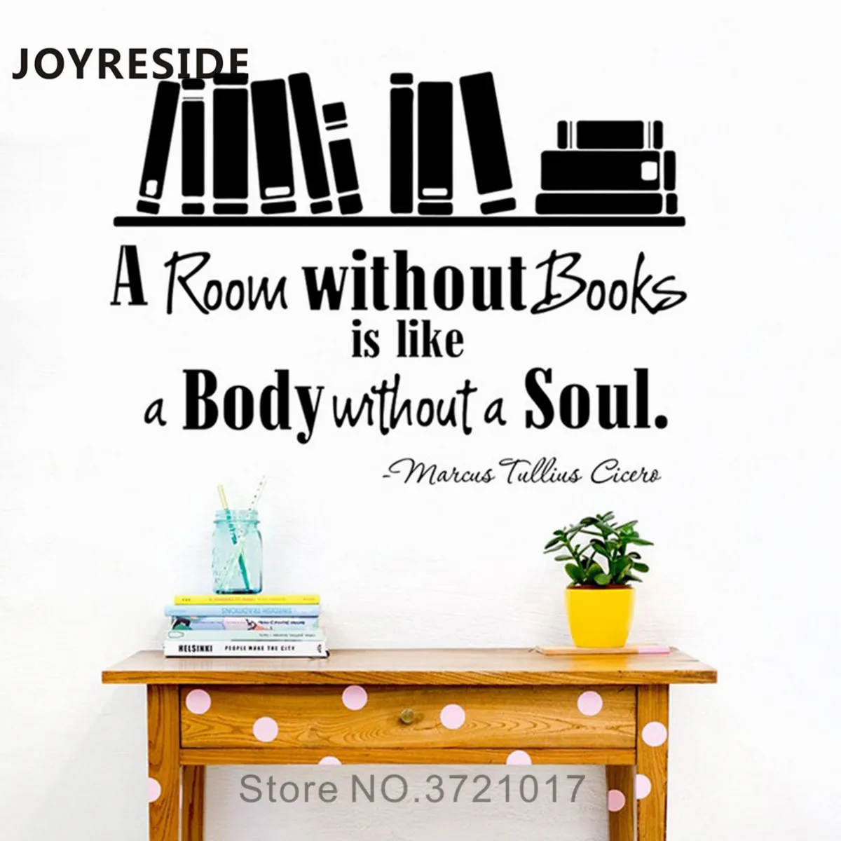 Книги настенные наклейки с рисунком детские комнаты для подростков Декор