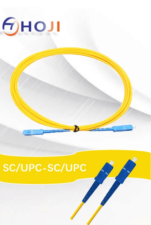 5 шт./лот 1 м SC/UPC-SC/UPC Simplex 9/125 одномодовый SC-SC волоконно-оптический кабель