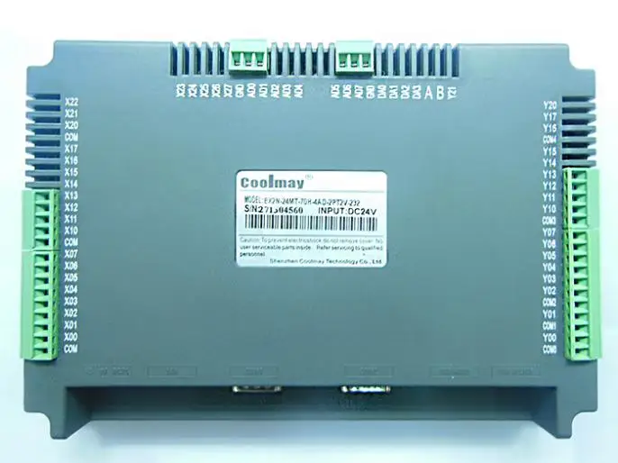 2 в 1 интегратор FX2N PLC + HMI 7 '魸x480 Сенсорный Панель цифровой аналоговый I/O High speed с