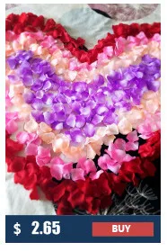 Rose Petals Wedding Accessories 1000 pieces / lot Cheap Petalas Artificiais Rose Petals Flowers Wedding Decoration Beautiful