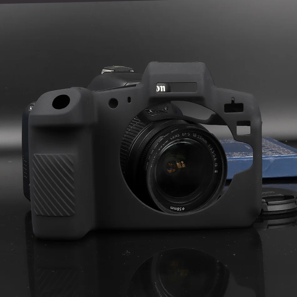 Силиконовая кожа брони чехол для DSLR камеры Защитная сумка Canon EOS R M3 M10 M100 M6 5DSR 5D3 6D 5D4