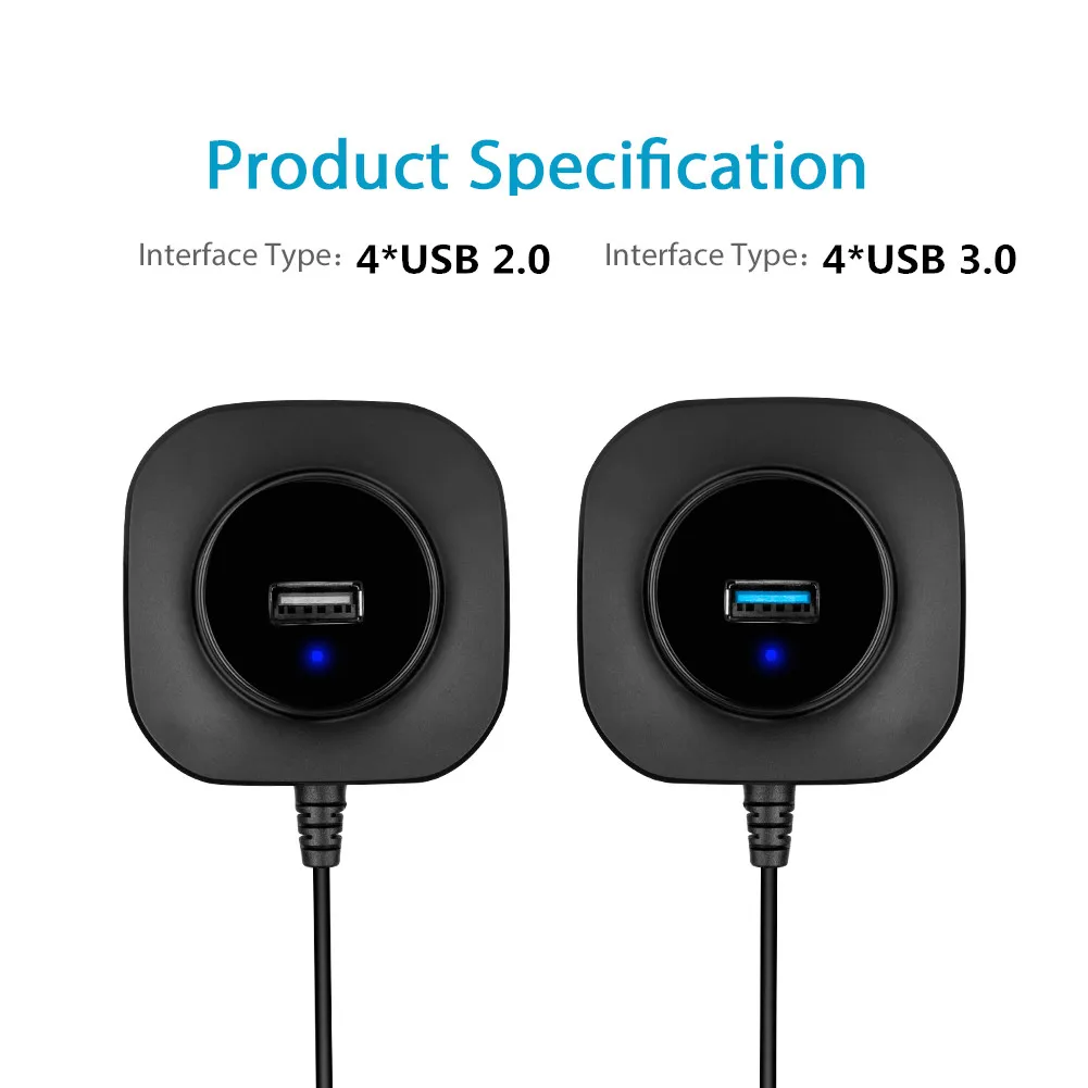 EASYIDEA Мульти USB концентратор 3 0 Micro высокоскоростной разветвитель 4 порта адаптер