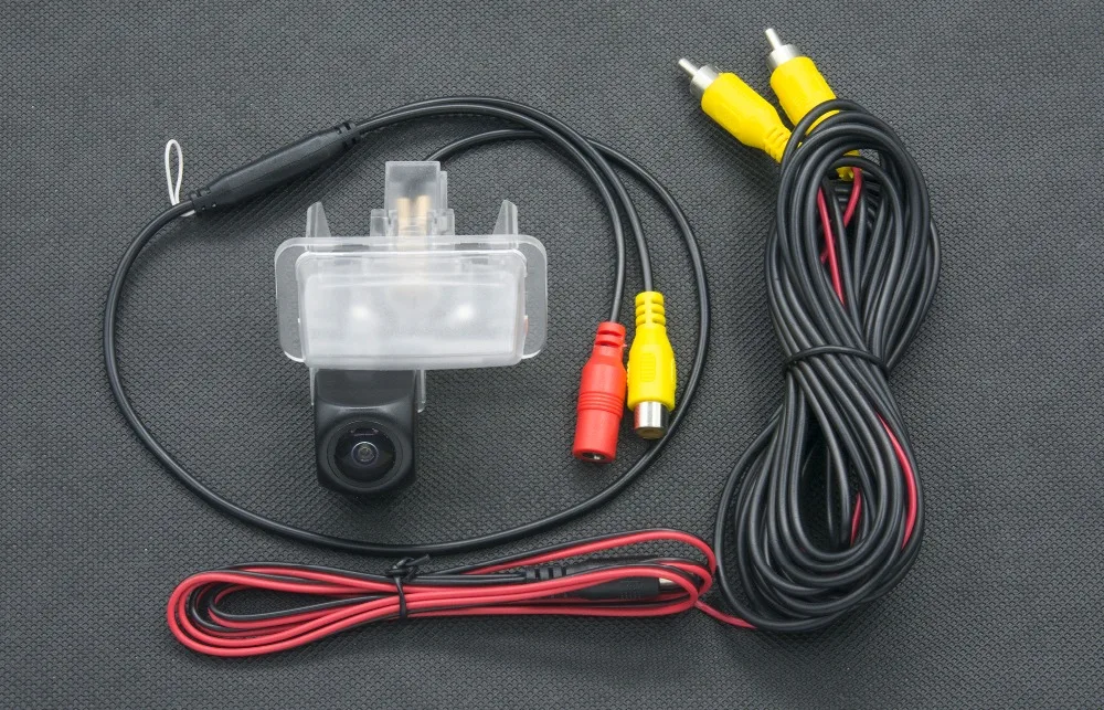 Рыбий глаз объектив траектория треков парковочная камера заднего вида для Toyota