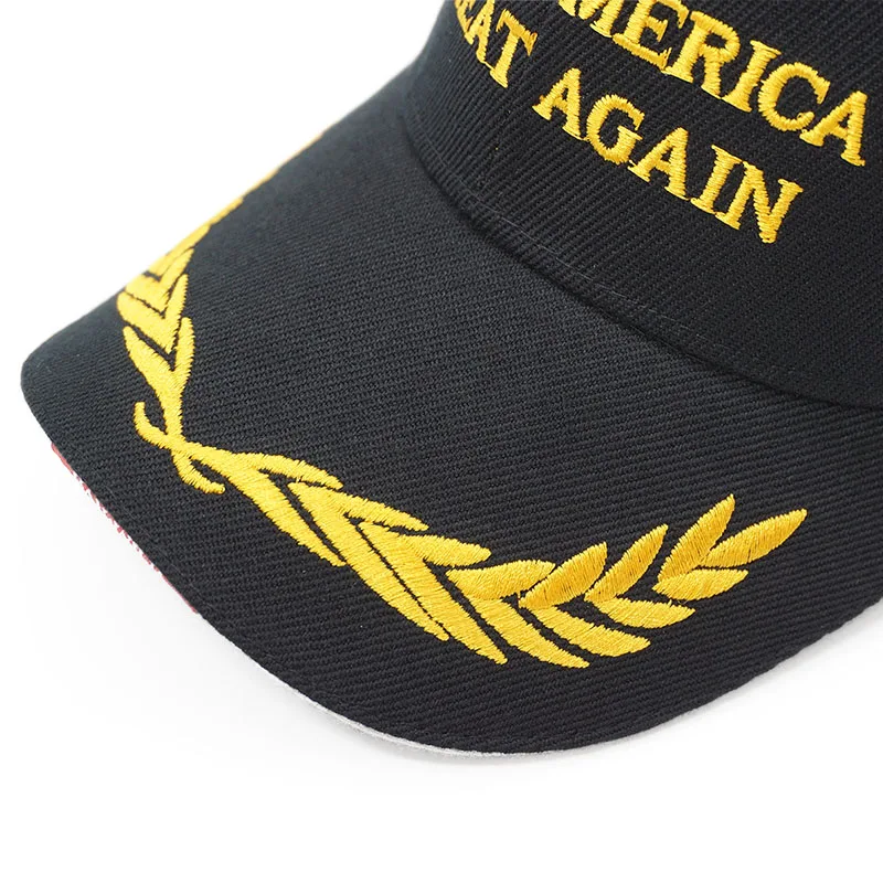 Высокое качество Make America Great Again шапка Дональда Трампа мужская вышивка флаг США