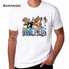 Забавные мужские футболки Луффи в стиле Харадзюку в стиле унисекс, летние женские топы из аниме, подарок для парня HCP4592