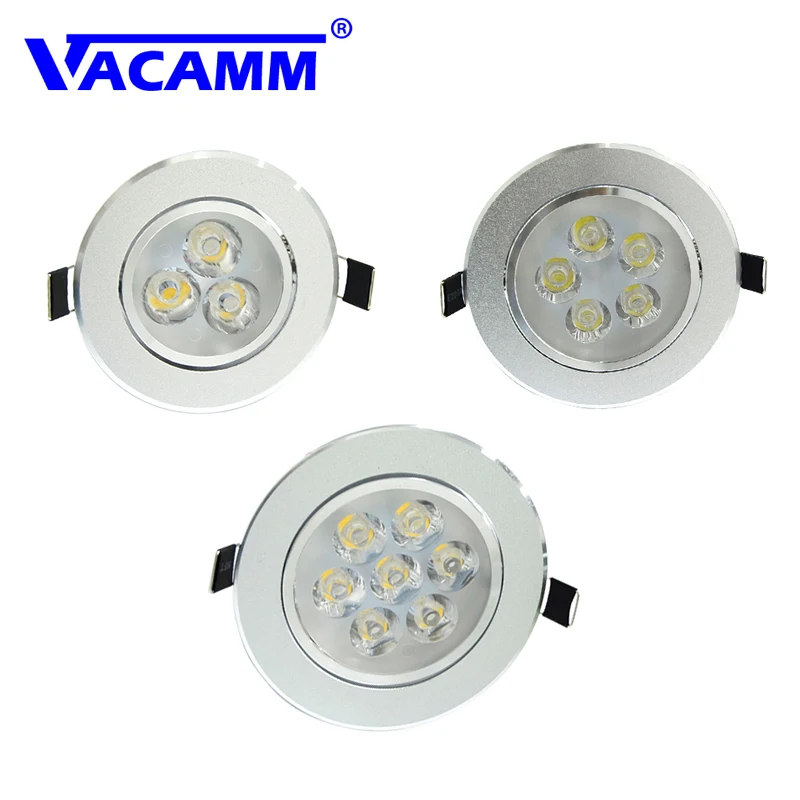 Светодиодный точечный светильник Epistar утопленный настенный Точечный для шкафа