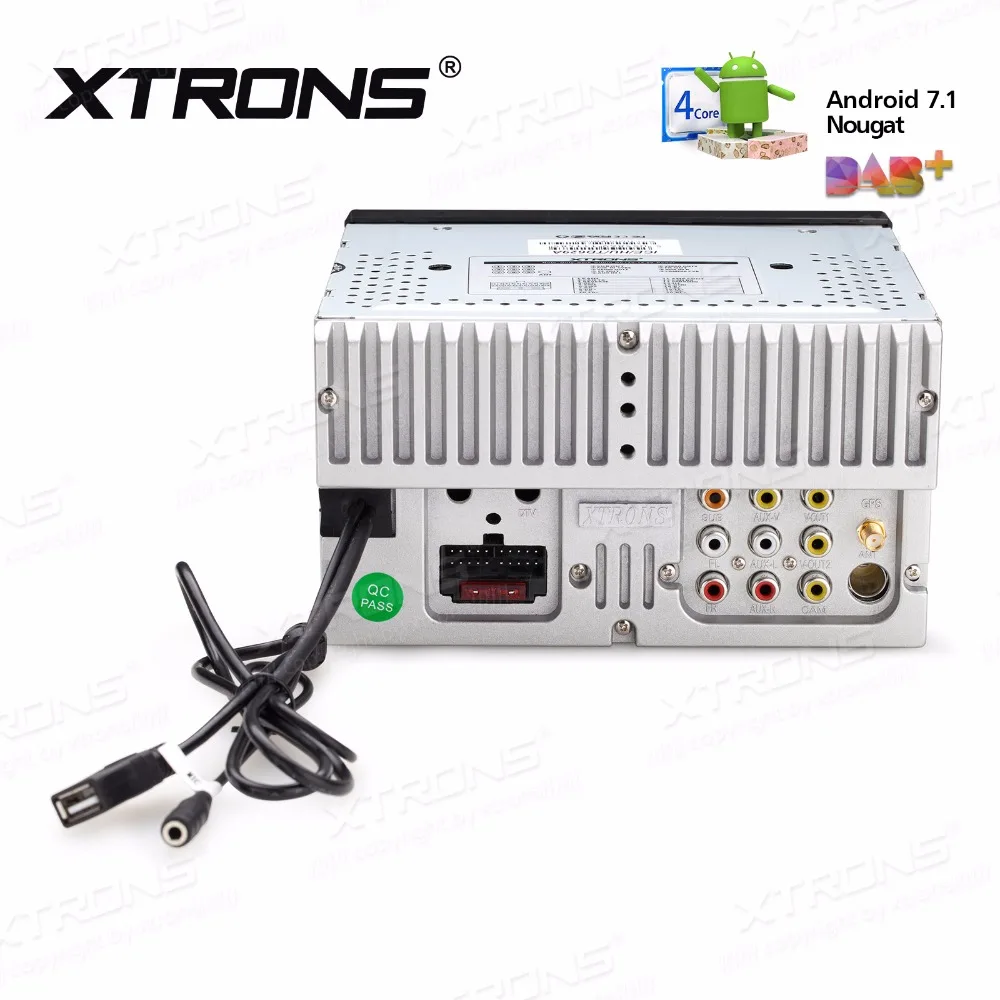 XTRONS 7 дюймов Android 1 радио в тире Универсальный Автомобильный Стерео Авторадио