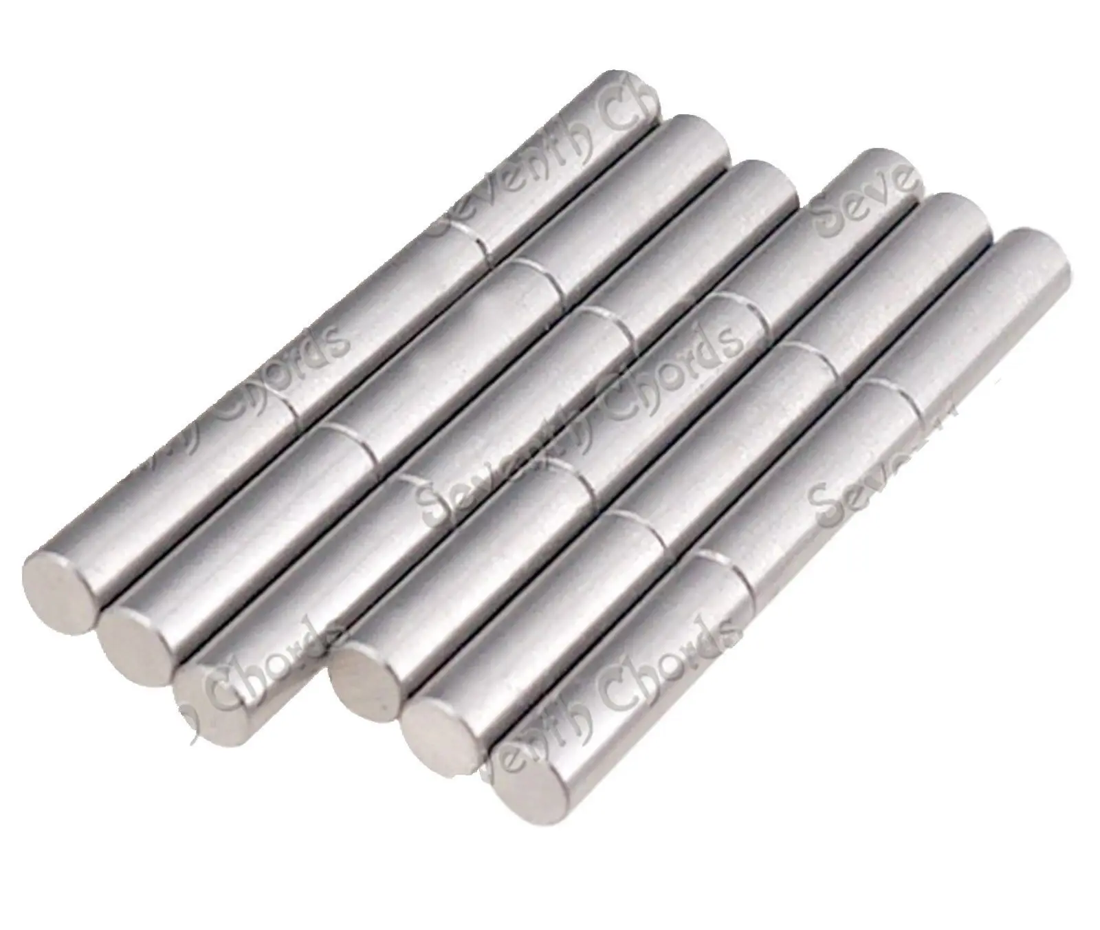 60 шт. гитары Humbucker Пикап Намагниченный Alnico 5 Polepiece Slug Pole 18 мм|Деревянные